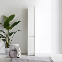 리센트 랩소디 퍼펙트 틈새수납장300, 화이트