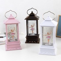 124 발레리나 워터볼 오르골 3color, 핑크