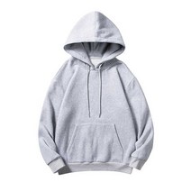 봄가을 학생 보세 후드티 무지 기모 오버핏