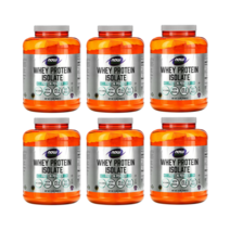 나우푸드 웨이프로틴 아이솔레이트 WTI 분리유청단백질 무맛 2.2kg x 6개, 1개, 기본