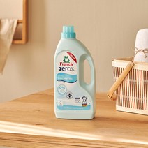 프로쉬 [프로쉬 공식] 무향료 무색소 세탁세제_제로 1500ml, 단품없음