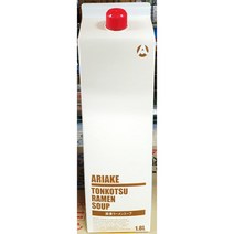 일본산 대용량 돈코츠라멘스프 1.8L 엑기스 라멘집 액상 업소용 식당용, 1개