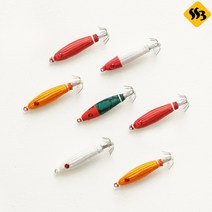 싹쓰리낚시] GT 직격 메탈스테 메탈슷테 이카메탈 화살촉 한치 쭈꾸미 두족류미끼, 3.화이트, 20g