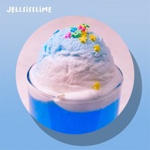 [젤시스] 소다펀치 / 물젤리 클리어슬라임 + 생크림 슬라임 베이스 수제슬라임, 250ml(210ml+40ml)