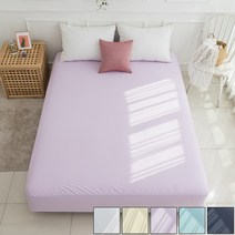 숙면에 눕다 알러지케어 진드기방지 항균 홑겹 침대 매트리스커버 시트 SS Q 슈퍼싱글 퀸