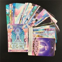 타로 카드 매일 마녀 영어 보드 게임 놀이 안내 운세 운명 갑판 파티 엔터테인먼트, 44pcs TS04