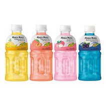 모구모구 음료수 320ml 4종 6입, [_모구모구 복숭아_], 모구모구 복숭아