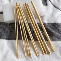 대바늘 숏팁 모사용 코바늘 뜨개질 뜨개용품 뜨개질바늘 세트 1Pcs 25cm 더블 엔드 대나무 튀니지 크로 셰 후크 3mm 10mm 직조 공예 스웨터, 1Pcs 4mm