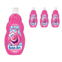 미스터버블 오리지널 어린이용 거품목욕제 딸기향, 473ml, 4개