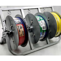 케이블 풀링기 디스크 원판 멀티와이어랙 포설 선작업, 4 디스크 케이블 지불자 풀 자동차 모델입니다