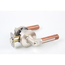 방문손잡이 레버 방문 손잡이 실버팔레스-SP01, 키없음