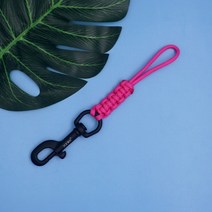 스노클링 탐침봉 다이빙 스쿠버 장비 작살 막대 스틱 스테인레스 스틸 엔드 볼트 스냅 버클 금속 클립 후크, bolt90mm-블랙푸시아