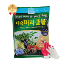 대유 미라클볼 1kg 고추추비 비료 칼슘 알비료 흥농팜아그로, 1000g
