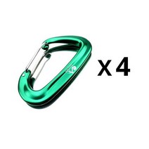 등산 Carabiner 버클 후크 12KN 안전 잠금 야외, CHINA, 04