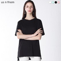[어스앤뎀] [US N THEM] 캔디 슬라브 루즈 티셔츠