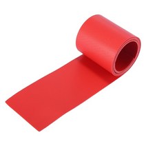 고무 보트 닻 x autohaux 1 롤 2 롤 5x100cm 카약 수리 방수 테이프 패치 풍선 용 pvc 수리 뗏목 풀 카누, 레드 1pc