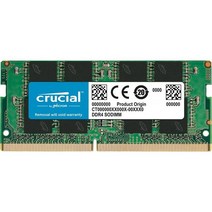 크루셜 Crucial 노트북 메모리 램 16GB DDR4 3200MHz CL22 (CT16G4SFRA32A) 125879, 16GB_3200MHz