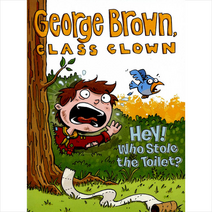 언어세상 George Brown Class Clown #8 Hey Who Stole the Toilet +미니수첩제공