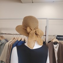 블루페페 NC중앙로 큰 리본 여름햇 모자 212PHF701
