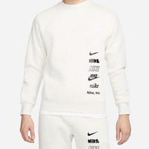 DX0782-030 커플맨투맨 겨울맨투맨 나이키 클럽 BB M로고 크루 맨투맨 남여캐주얼티셔츠