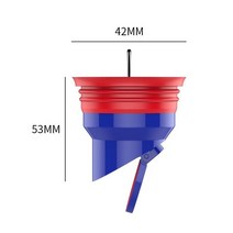 대형 변위 주방 욕실 배수 필터 바닥 스트레이너 플매트 카펫 러그 트랩 사이펀 싱크 냄새 방지 해충 탈취제, blue, 01 blue
