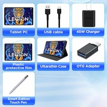 레노버 y700 태블릿 PC Y700 8GB + 128GB/12GB 256GB 게임 SD870 PD45W 8.8 인치 120Hz 듀얼 X 축 모터 TB-9707F, 8GB 128GB_Bundle 4