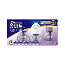 홈매트 리퀴드 홈솔루션 훈증기 + 라벤더 리필 45일 3p, 4개