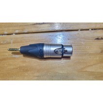 XLR 4pin(암) to 4.4mm(수) 변환젠더