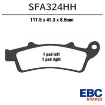 EBC 15- 다운타운125i 프론트 브레이크패드 SFA324HH