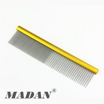 마단 칼라콤 MAC-190V 표준형 엉킴제거빗, 노랑