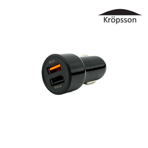 [크랩슨] 차량용 QC3.0 고속충전 시거잭 USB 2포트