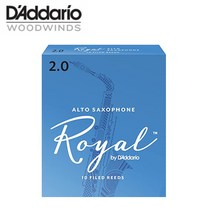 D'Addario 다다리오 리코 로얄 알토 색소폰리드 2호(10개입) 현음악기