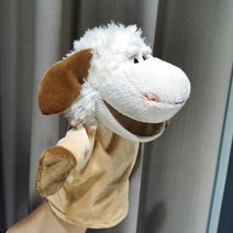 늑대 복화술 인형 인형극 동화 읽기 말하는 유치원 상황극 장갑, 단일사이즈, AC