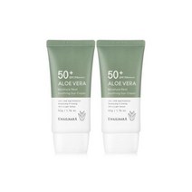알로에 선크림 50ml 1+1 / SPF50+PA++++ 자외선차단+미백+주름개선 기능성, 알로에 선크림 50ml 1+1 / SPF50+PA+++