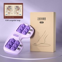 스트레칭마사지기 셀프 지압 스트레칭 안마 마사지 족저근막염 및 발 뒤꿈치 아치 통증 완, Purple