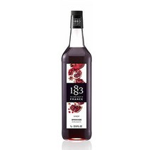 fm)1883 파머 그레나딘 석류시럽 1000ml 카페 업소용 식자재 시럽 파우더