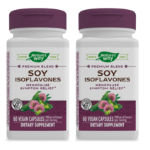 네이처스웨이 소이 대두 이소플라본 100mg 60캡슐 Soy Isoflavones 2개, 60캡슐 2개, 1, 60개