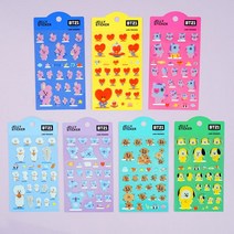 BT21 BT21 젤리스티커 2탄, 망/203719