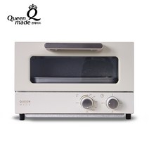 [퀸메이드] 홈 쿠킹 오븐 QOV-1200 [전기오븐/전자/다이얼/오븐레인지/베이킹/집들이선물], 아이보리