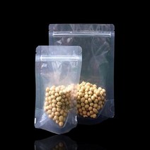 MUE630838PET 투명 스탠딩 지퍼백 지퍼팩 봉투 10X17cm 300매