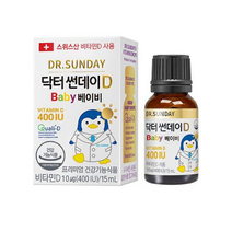 닥터썬데이D 베이비 400IU, 21개, 15ml