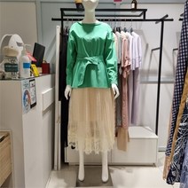 ENC SH02 허리밴딩 샤샤스커트 ENWH92384O