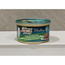 팬시피스트 엘레강트메들리 플로렌틴 참치 고양이 캔, 85g, 12개입