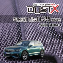 폭스바겐 티구안 2세대 벌집매트 카매트 발매트 바닥 시트 발판 깔판 차량용 차량 자동차 매트 실내 메트 (올뉴스페이스 포함), 더뉴티구안 [2세대] (2018.4~), 트렁크매트