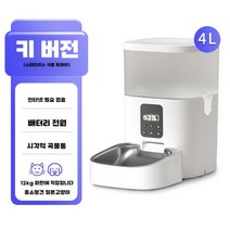 자동사료급여기 애완동물 밥주는 반려견자동급식기 반려묘 사료 급여기, A