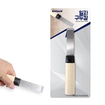 국산 일자 구두칼 평칼 가죽공예 끌칼 스크래 - 51668EA, 본상품선택