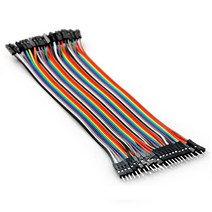 Coms 브레드보드 점퍼선 40셋트 20cm BE464