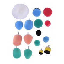 미니광택기 소형 자동차 차량용 폴리셔 1 세트 유니버설 카 미니 폴리싱 버핑 왁싱 패드, 없음