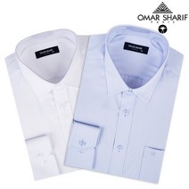 오마샤리프 긴팔와이셔츠 OEL30573 일반핏 스트라이프셔츠 드레스셔츠 빅사이즈 95~110