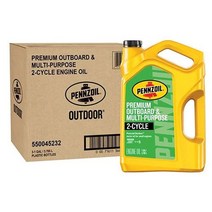 Pennzoil 5500452323PK 프리미엄 아웃보드다목적 오일 (2 사이클 1GAL. 저그 3팩 3.8L), New Packaging, 1 Gallon Pack of 3